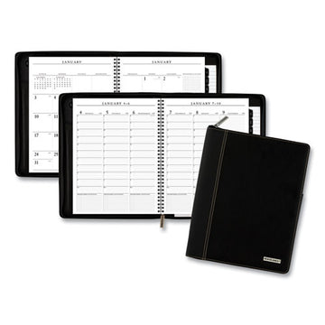 AT-A-GLANCE® Executive Weekly Vertical-column Appointment Book, Telephone-address Section, 11 X 8.25, Black, 12-month (jan-dec): 2022 freeshipping - TVN Wholesale